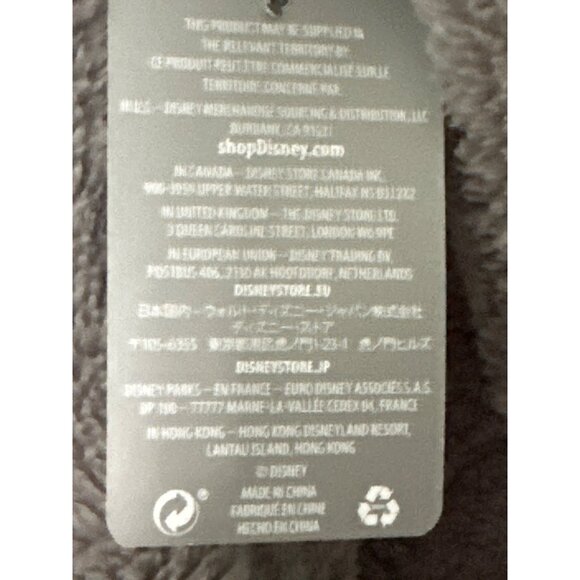 Disney Spirit Jersey New York Gray L NWT fleece Sherpa - Picture 3 of 9